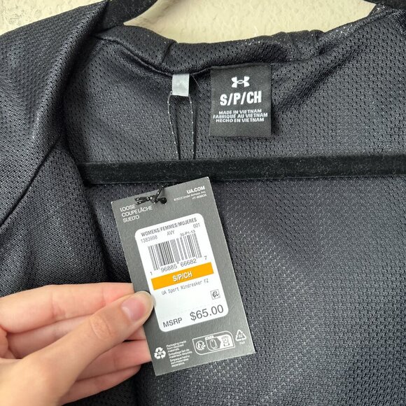 Under Armour UA SportStyle Women's Windbreaker NEW - Picture 4 of 16